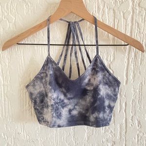American Eagle Tie Dye Crop Top Size Small